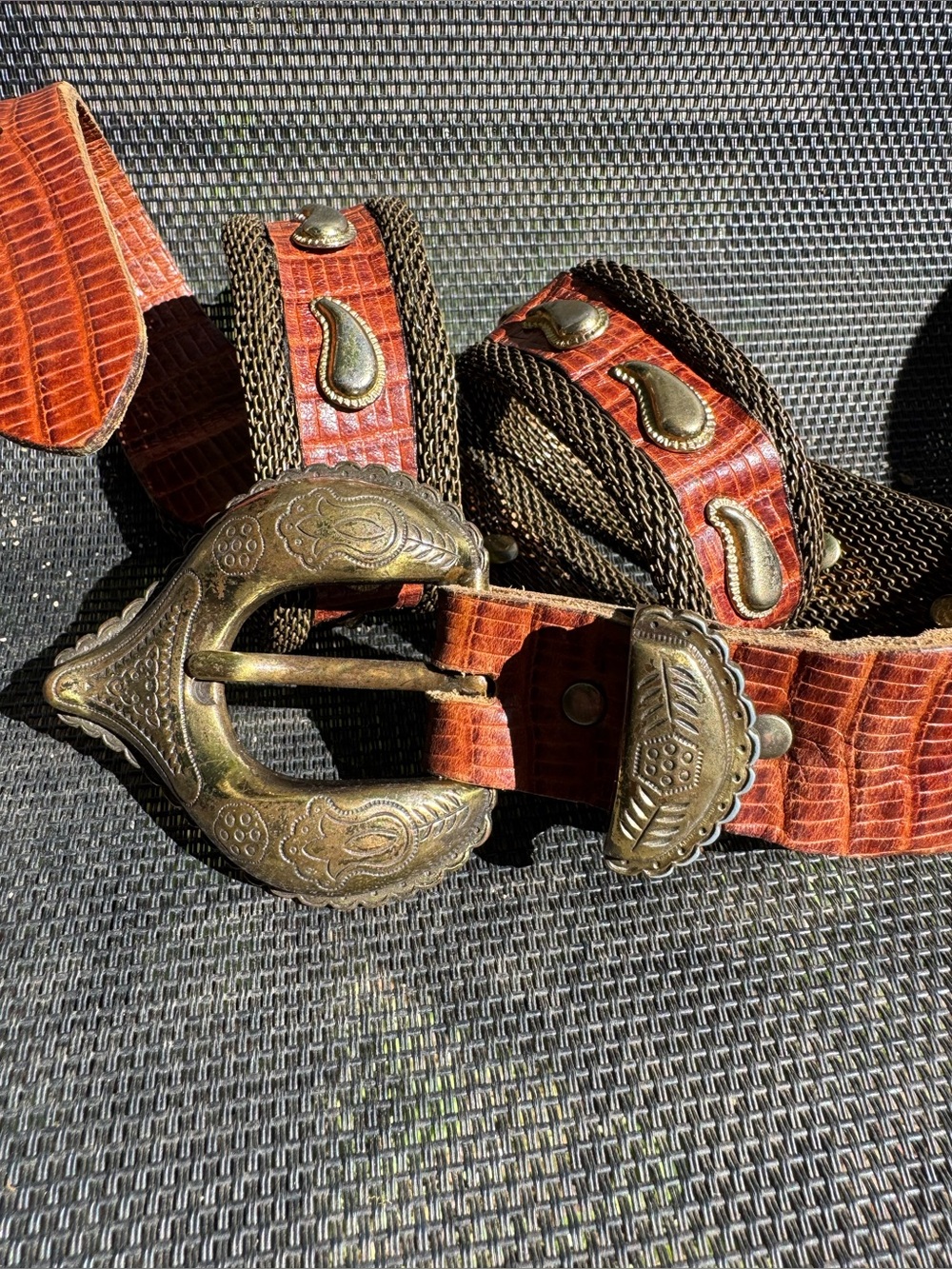 Vintage Italian Mesh Belt